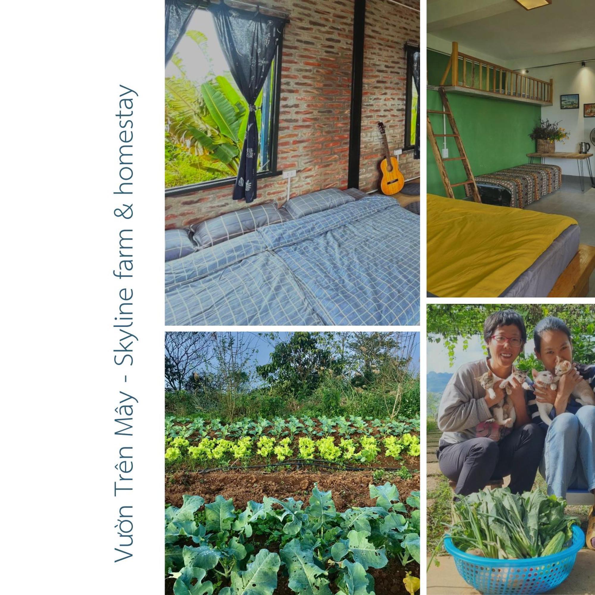 Vuon Tren May - Skyline Farm & Homestay Moc Chau Bagian luar foto